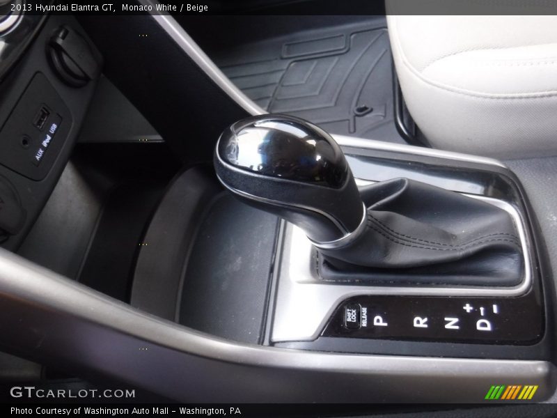 Monaco White / Beige 2013 Hyundai Elantra GT