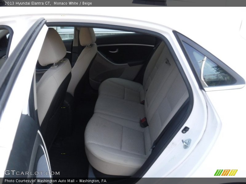 Monaco White / Beige 2013 Hyundai Elantra GT