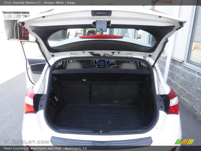 Monaco White / Beige 2013 Hyundai Elantra GT