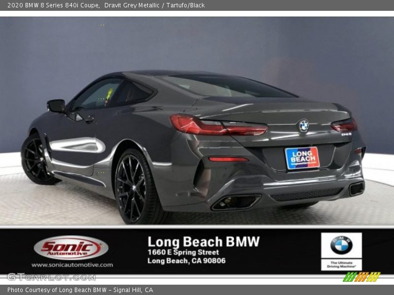 Dravit Grey Metallic / Tartufo/Black 2020 BMW 8 Series 840i Coupe