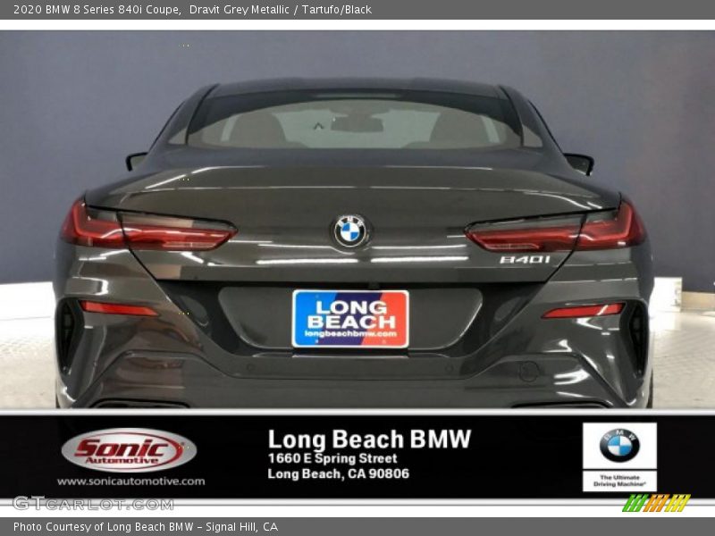 Dravit Grey Metallic / Tartufo/Black 2020 BMW 8 Series 840i Coupe