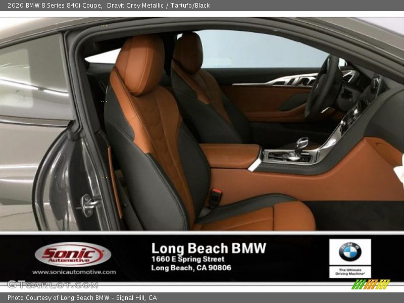 Dravit Grey Metallic / Tartufo/Black 2020 BMW 8 Series 840i Coupe