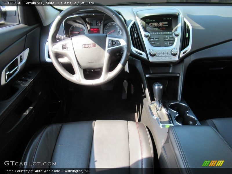 Slate Blue Metallic / Jet Black 2016 GMC Terrain SLT