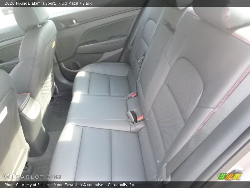 Fluid Metal / Black 2020 Hyundai Elantra Sport