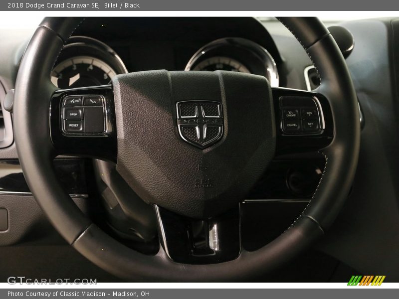 Billet / Black 2018 Dodge Grand Caravan SE