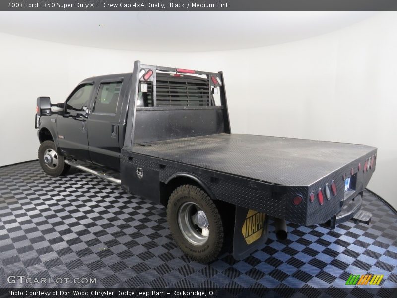 Black / Medium Flint 2003 Ford F350 Super Duty XLT Crew Cab 4x4 Dually