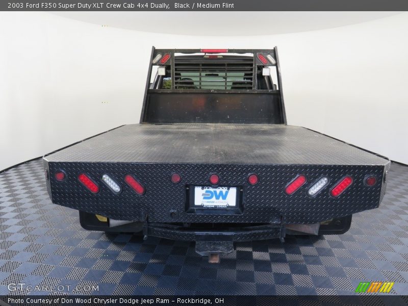 Black / Medium Flint 2003 Ford F350 Super Duty XLT Crew Cab 4x4 Dually
