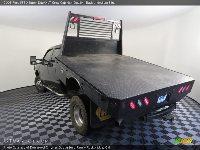 Black / Medium Flint 2003 Ford F350 Super Duty XLT Crew Cab 4x4 Dually