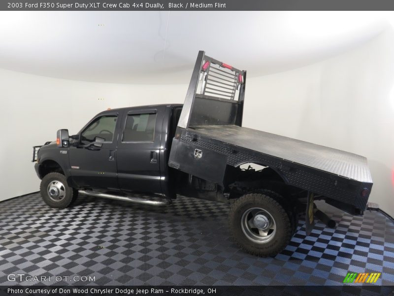 Black / Medium Flint 2003 Ford F350 Super Duty XLT Crew Cab 4x4 Dually