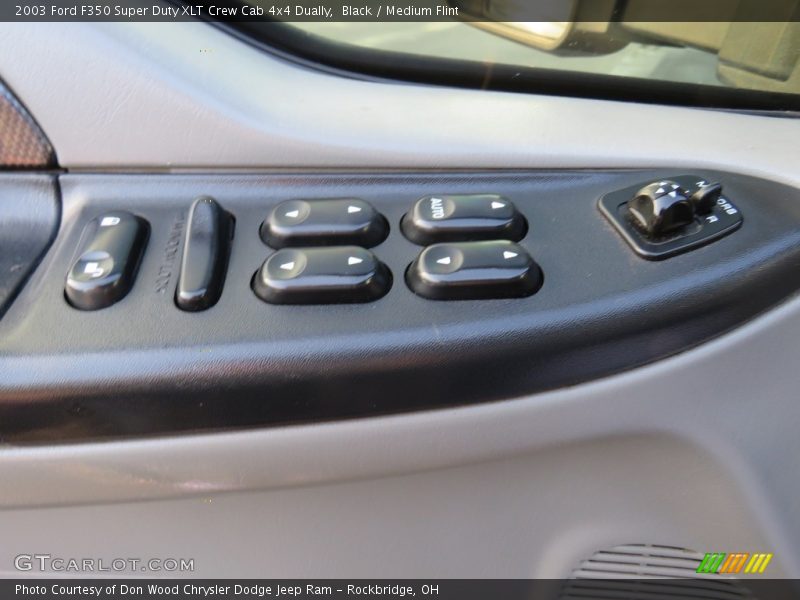 Black / Medium Flint 2003 Ford F350 Super Duty XLT Crew Cab 4x4 Dually