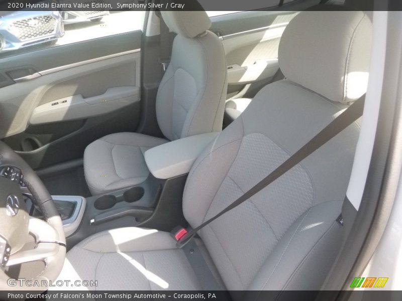 Symphony Silver / Gray 2020 Hyundai Elantra Value Edition