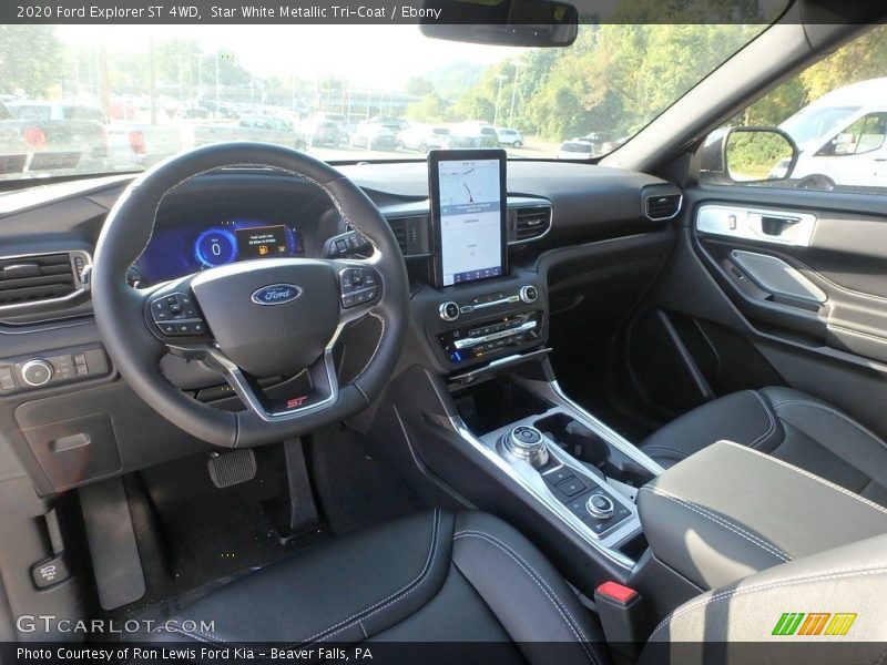  2020 Explorer ST 4WD Ebony Interior