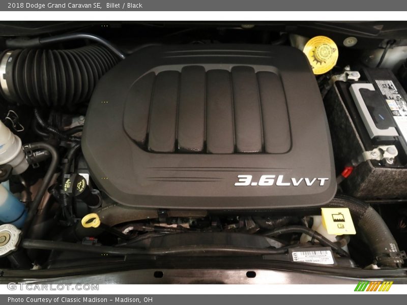 Billet / Black 2018 Dodge Grand Caravan SE