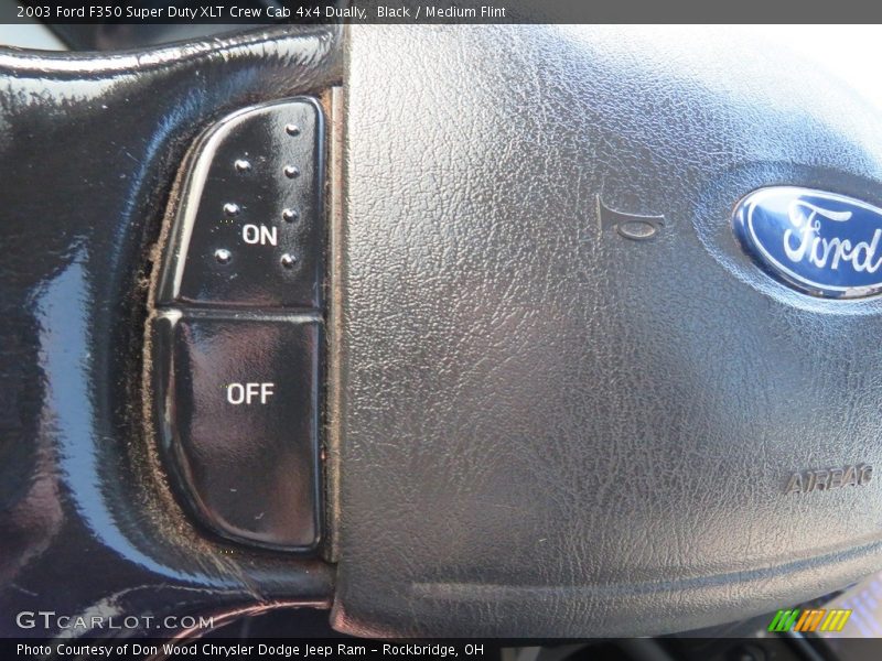 Black / Medium Flint 2003 Ford F350 Super Duty XLT Crew Cab 4x4 Dually