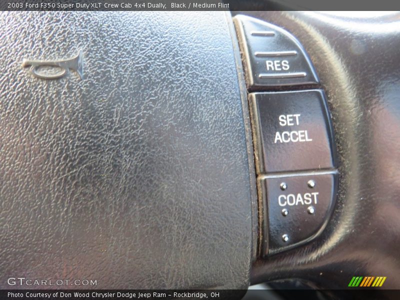 Black / Medium Flint 2003 Ford F350 Super Duty XLT Crew Cab 4x4 Dually