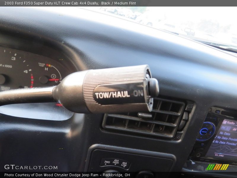 Black / Medium Flint 2003 Ford F350 Super Duty XLT Crew Cab 4x4 Dually