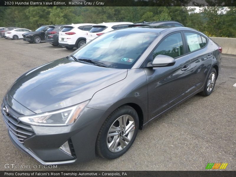 Machine Gray / Gray 2020 Hyundai Elantra Value Edition