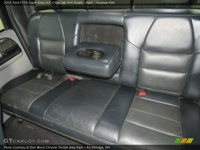 Black / Medium Flint 2003 Ford F350 Super Duty XLT Crew Cab 4x4 Dually