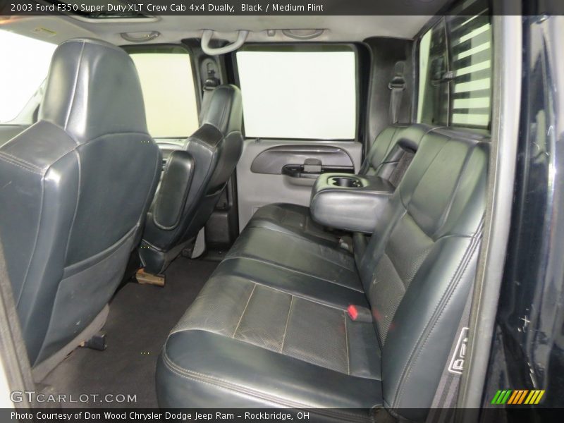 Black / Medium Flint 2003 Ford F350 Super Duty XLT Crew Cab 4x4 Dually