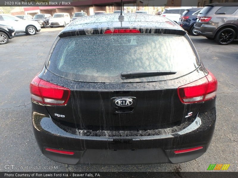 Aurora Black / Black 2020 Kia Rio LX