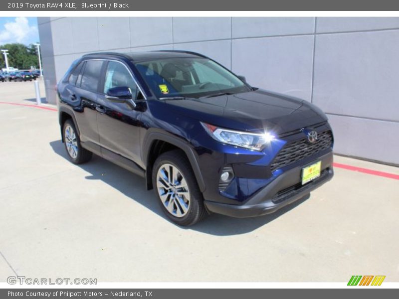 Blueprint / Black 2019 Toyota RAV4 XLE