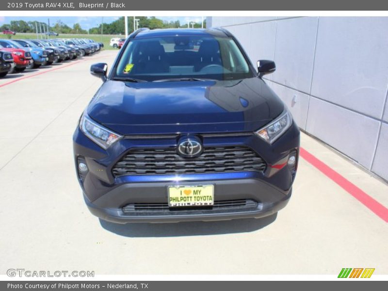Blueprint / Black 2019 Toyota RAV4 XLE