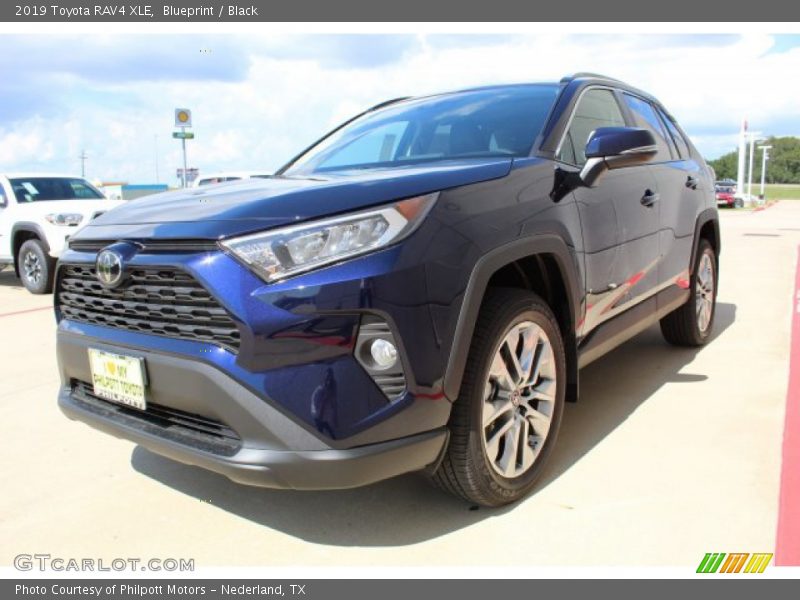 Blueprint / Black 2019 Toyota RAV4 XLE