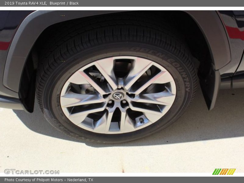 Blueprint / Black 2019 Toyota RAV4 XLE