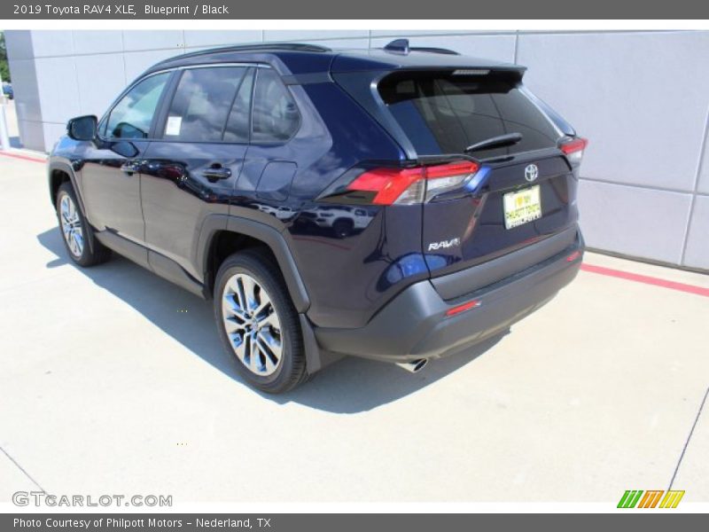Blueprint / Black 2019 Toyota RAV4 XLE