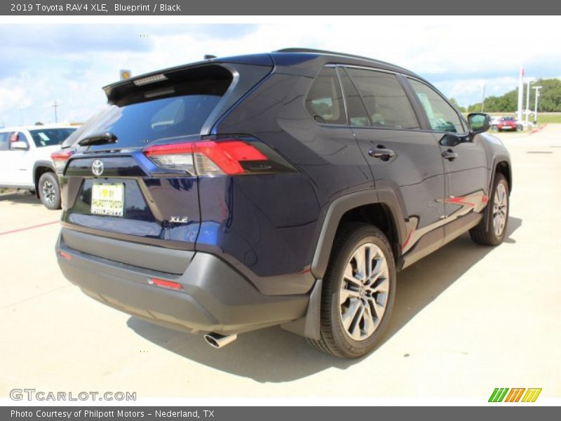 Blueprint / Black 2019 Toyota RAV4 XLE