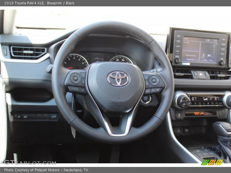 Blueprint / Black 2019 Toyota RAV4 XLE