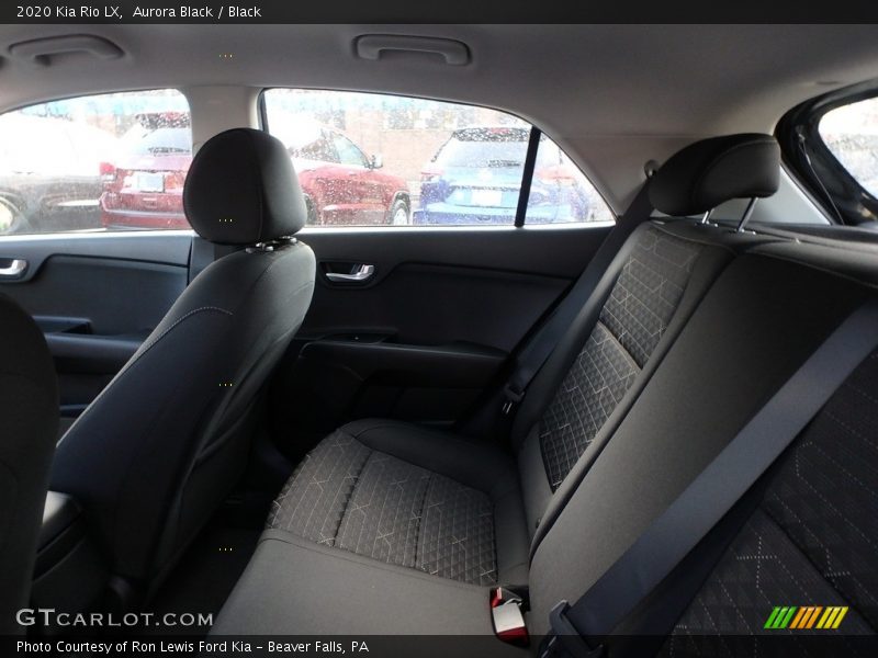 Rear Seat of 2020 Rio LX