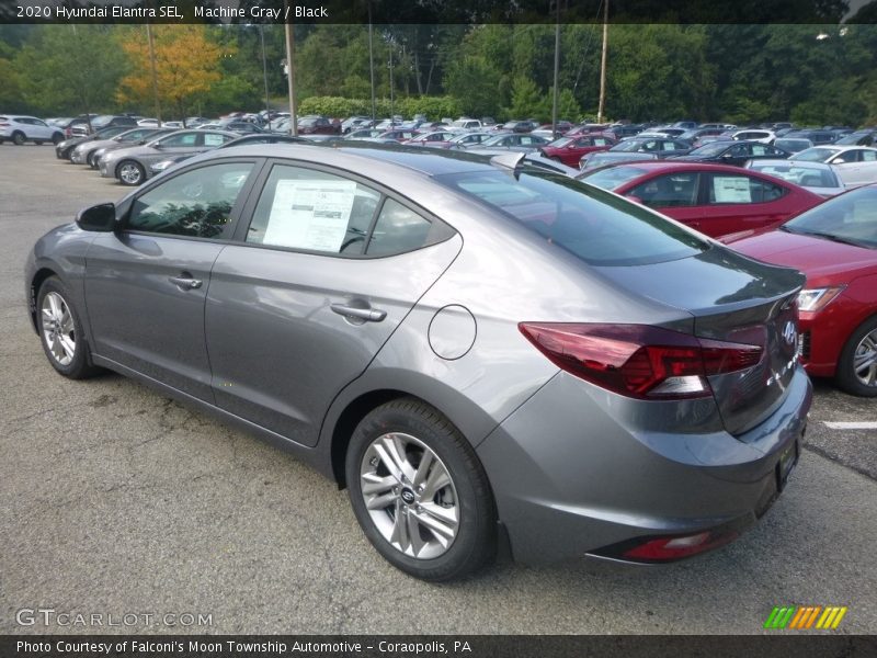 Machine Gray / Black 2020 Hyundai Elantra SEL