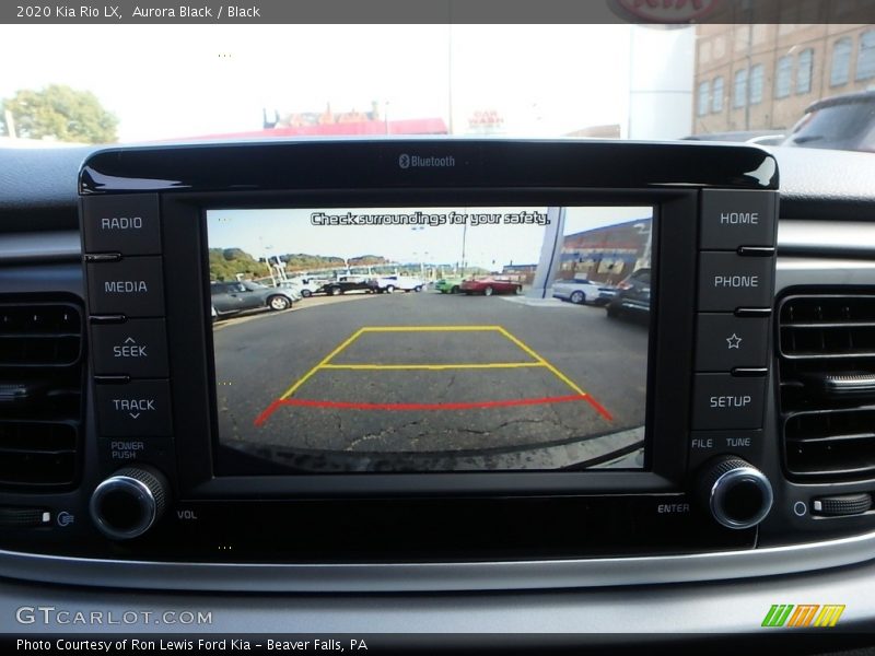 Aurora Black / Black 2020 Kia Rio LX