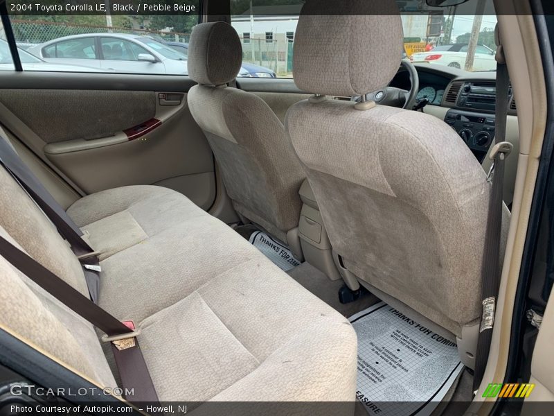 Black / Pebble Beige 2004 Toyota Corolla LE
