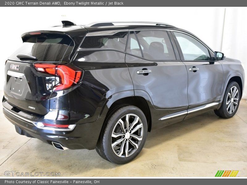 Ebony Twilight Metallic / Jet Black 2020 GMC Terrain Denali AWD
