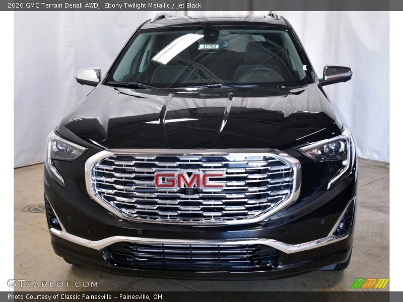 Ebony Twilight Metallic / Jet Black 2020 GMC Terrain Denali AWD