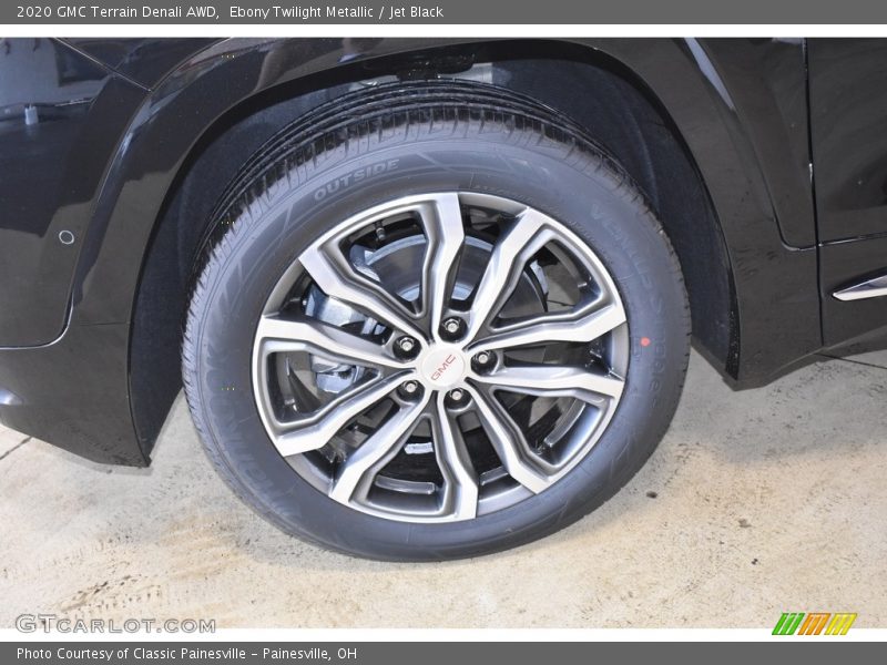 Ebony Twilight Metallic / Jet Black 2020 GMC Terrain Denali AWD