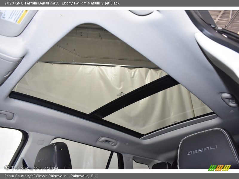 Ebony Twilight Metallic / Jet Black 2020 GMC Terrain Denali AWD