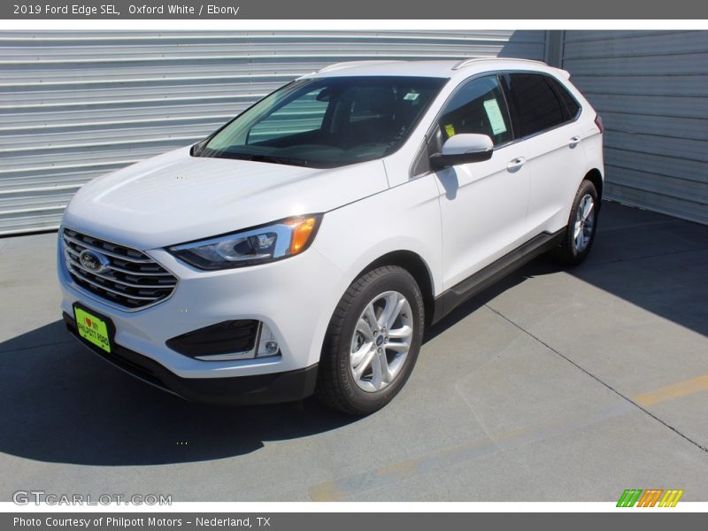 Oxford White / Ebony 2019 Ford Edge SEL