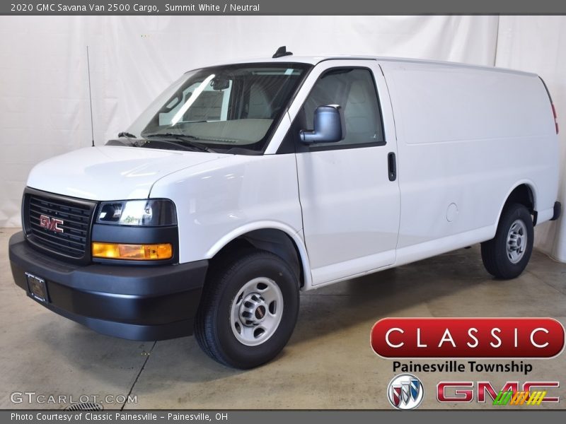 Summit White / Neutral 2020 GMC Savana Van 2500 Cargo