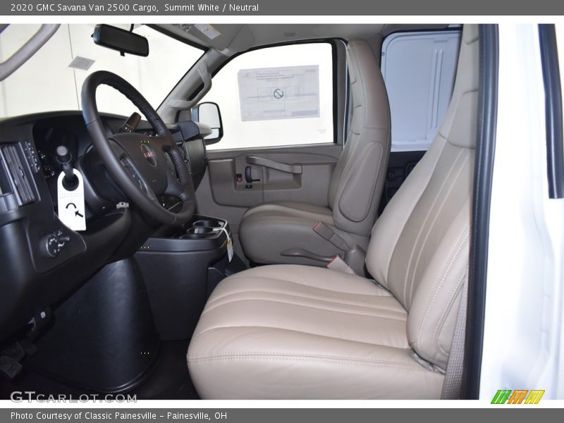  2020 Savana Van 2500 Cargo Neutral Interior