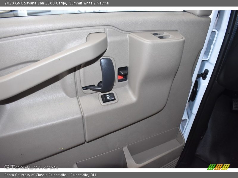 Door Panel of 2020 Savana Van 2500 Cargo