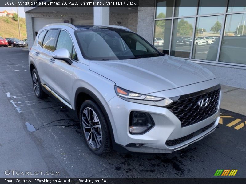 Front 3/4 View of 2020 Santa Fe Limited 2.0 AWD