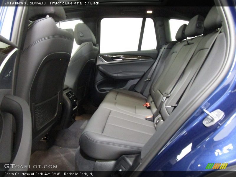 Phytonic Blue Metallic / Black 2019 BMW X3 xDrive30i