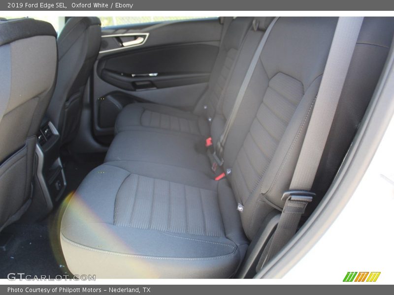 Oxford White / Ebony 2019 Ford Edge SEL