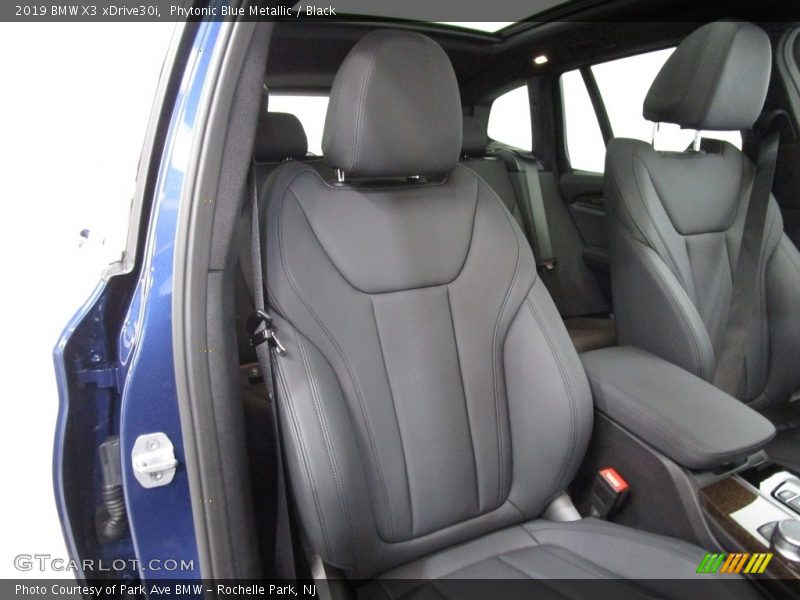 Phytonic Blue Metallic / Black 2019 BMW X3 xDrive30i