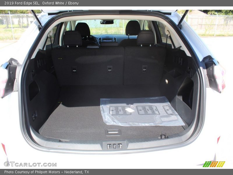 Oxford White / Ebony 2019 Ford Edge SEL