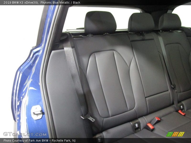 Phytonic Blue Metallic / Black 2019 BMW X3 xDrive30i