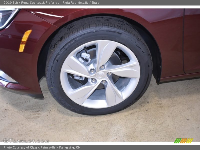 Rioja Red Metallic / Shale 2019 Buick Regal Sportback Preferred